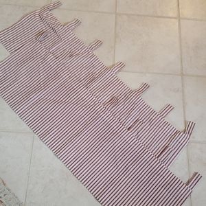 S/2 Country Curtains tab top valances